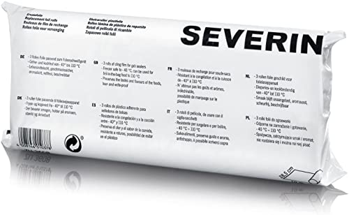 Severin ZU 3608 rotoli sottovuoto 29 cm x 10 m 3 pezzi