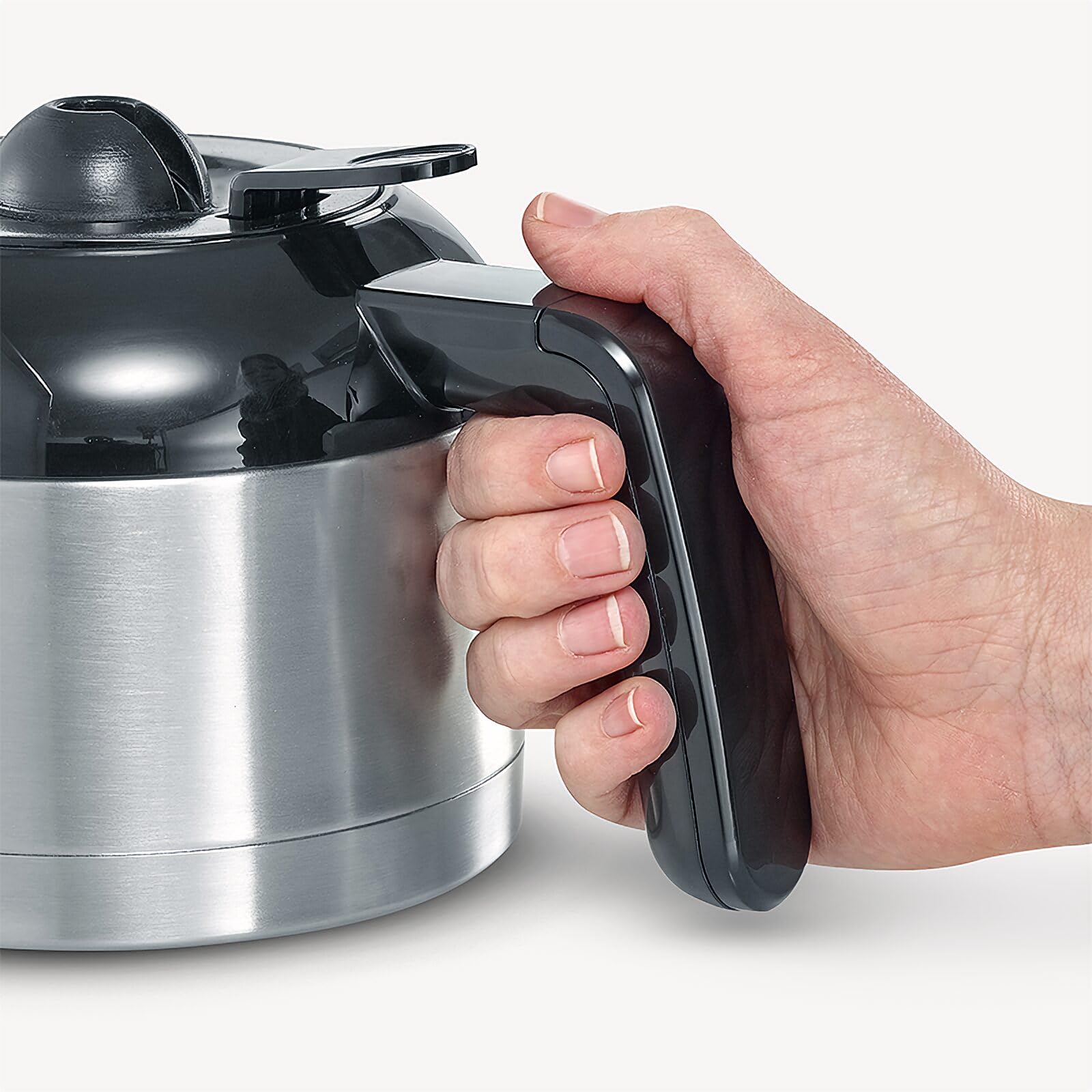 Severin KA 4835 Macchina Caffè Filtro 8 Tazze Nero Termica