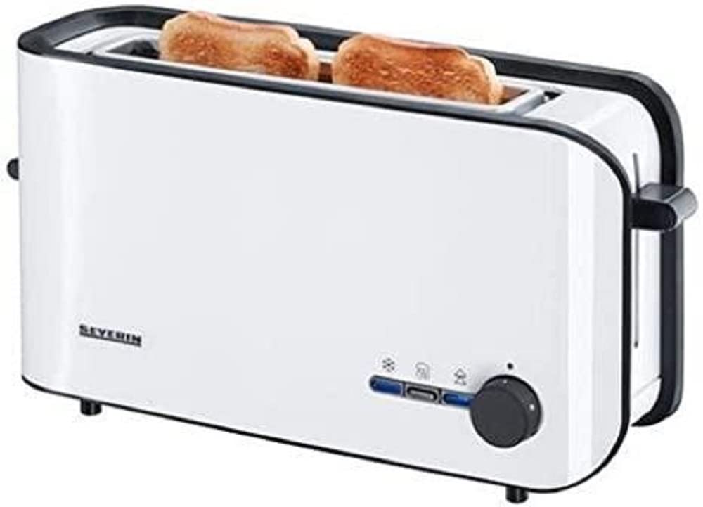 Severin AT 2597 Tostapane 900 W Bianco Nero 2 Fette