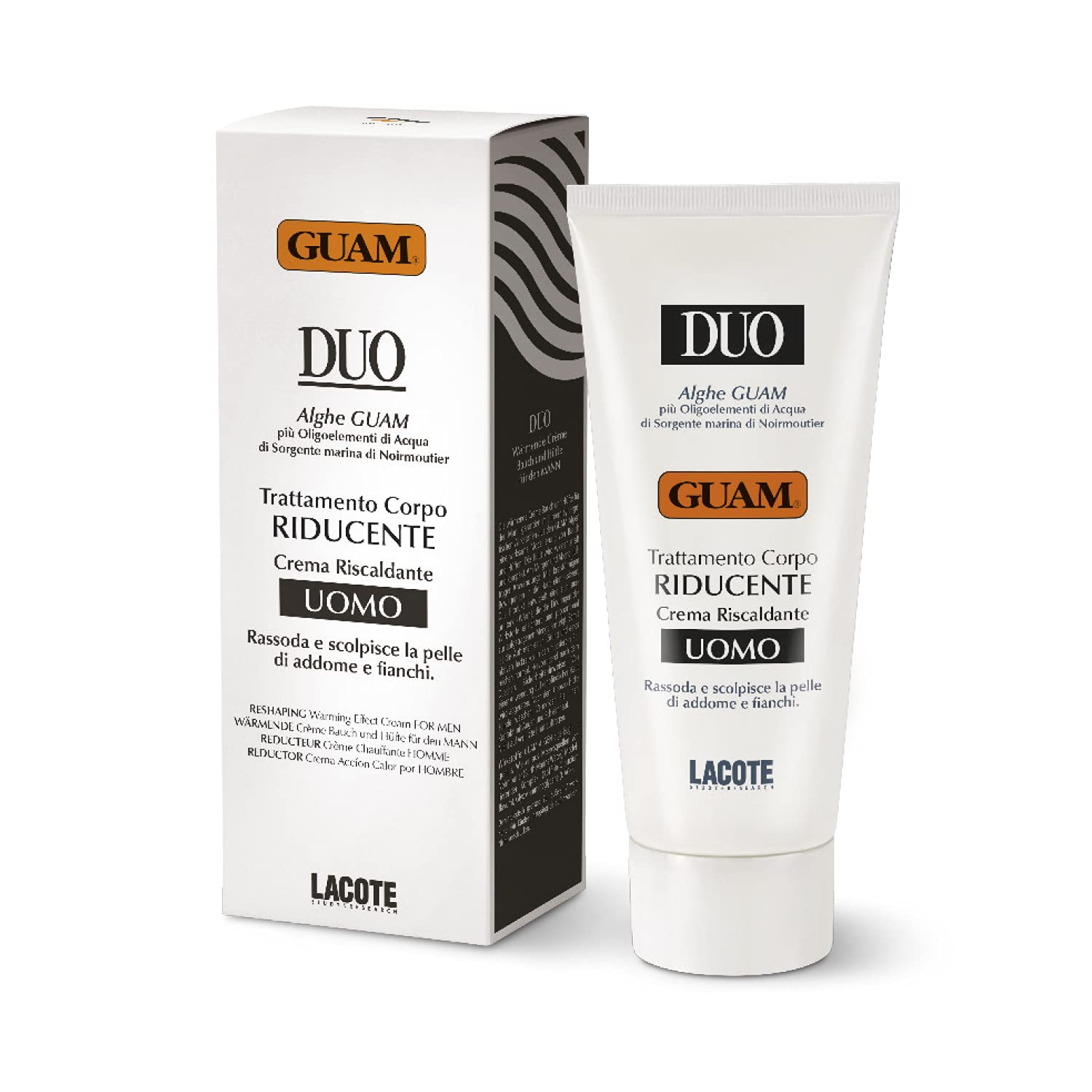 Guam Duo Crema Corpo Uomo Riducente 200 ml Addome