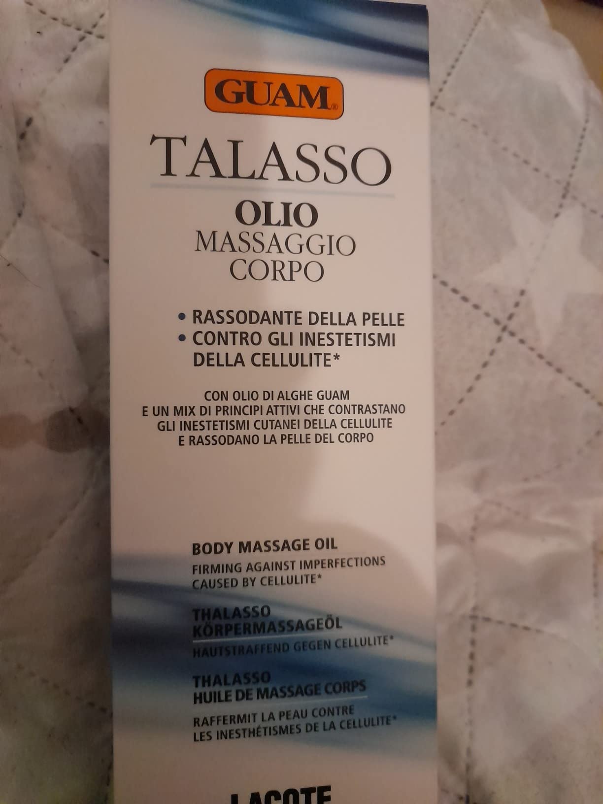 Guam Talasso olio massaggio corpo 200 ml rassodante
