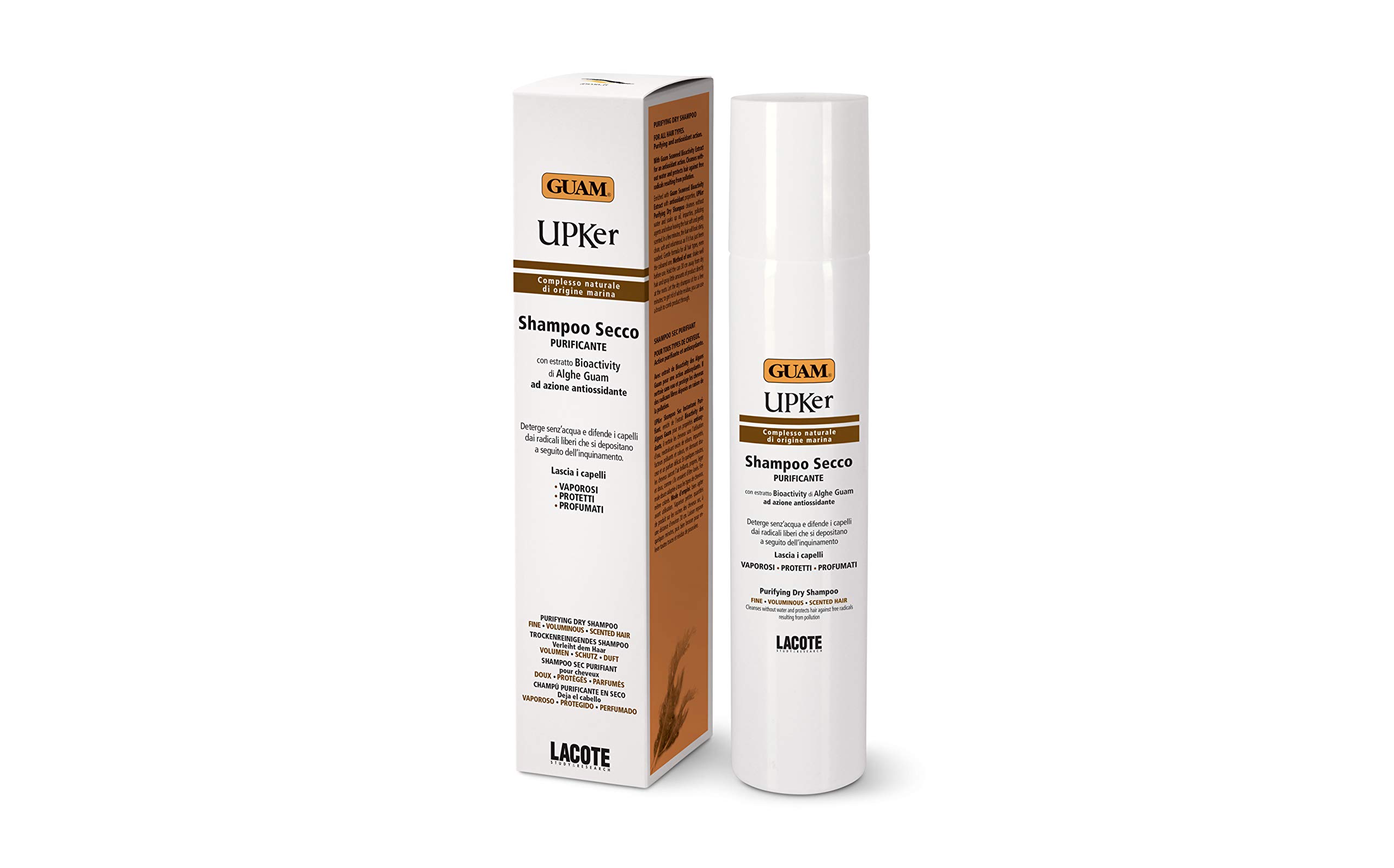 Guam Upker Shampoo Secco Spray 200 ml Capelli