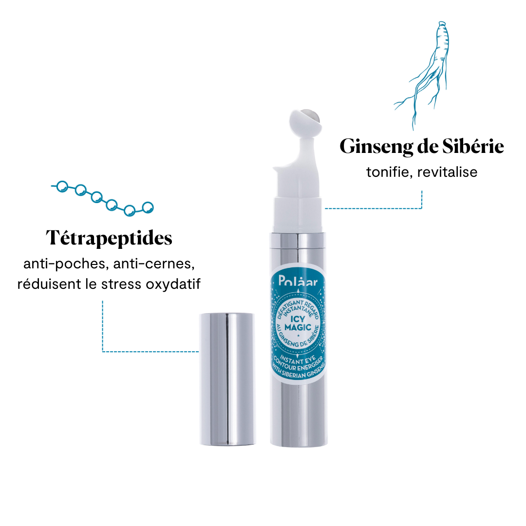 Polaar Icy Magic Roll-On Contorno Occhi 10ml Ginseng