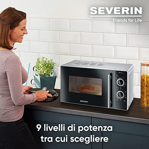 Severin MW 7875 microonde grill nero 20 L 700 W