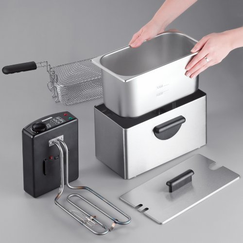 Severin FR 2404 friggitrice acciaio 2200W 3,3 L