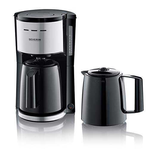 Severin KA 9308 Macchina Caffè Filtro 2 Caraffe Termiche