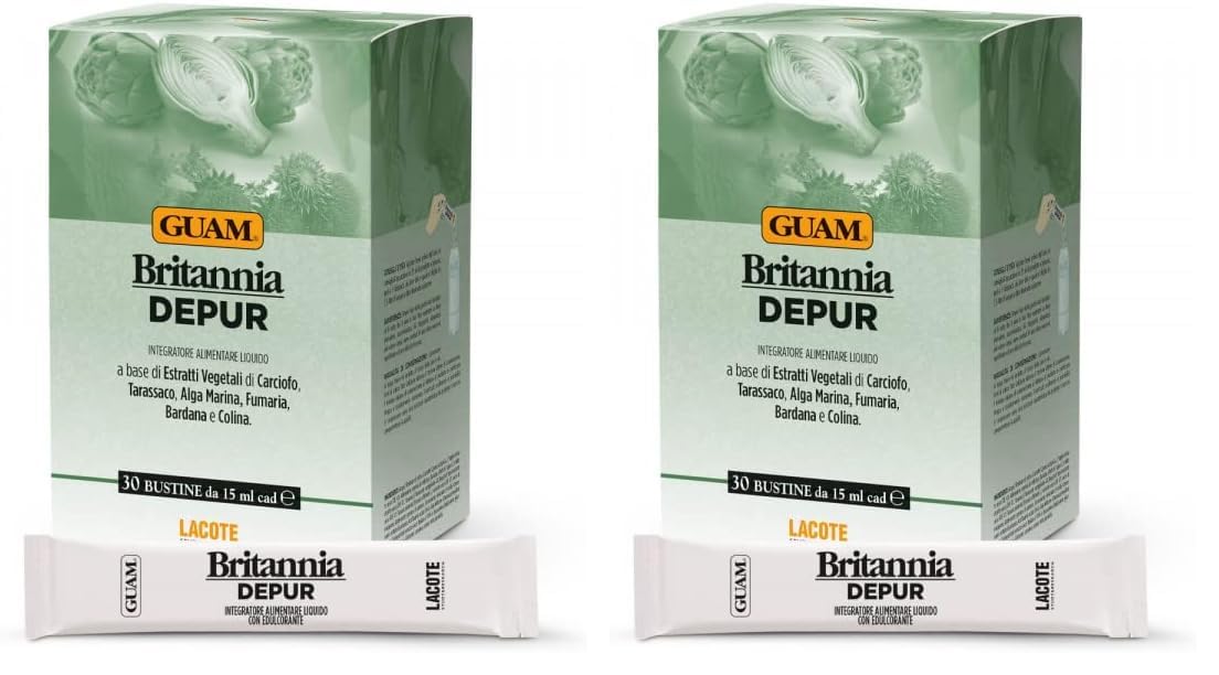Guam Britannia Depur Integratore Detox 30 bustine da 15 ml
