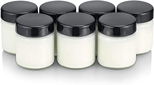 Severin ZB 3514 Set 7 Vasetti Vetro 150 ml con Coperchio