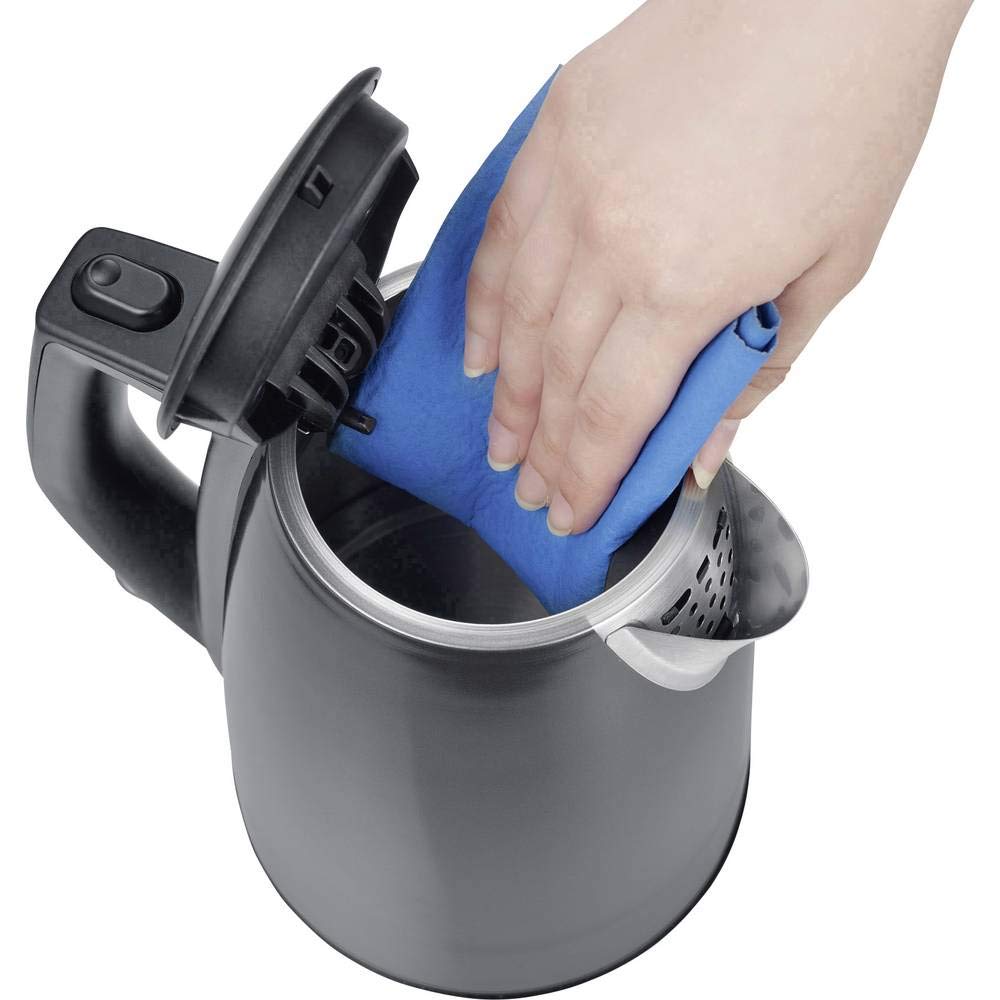Severin WK 9540 Bollitore Elettrico 1 L Nero/Grigio