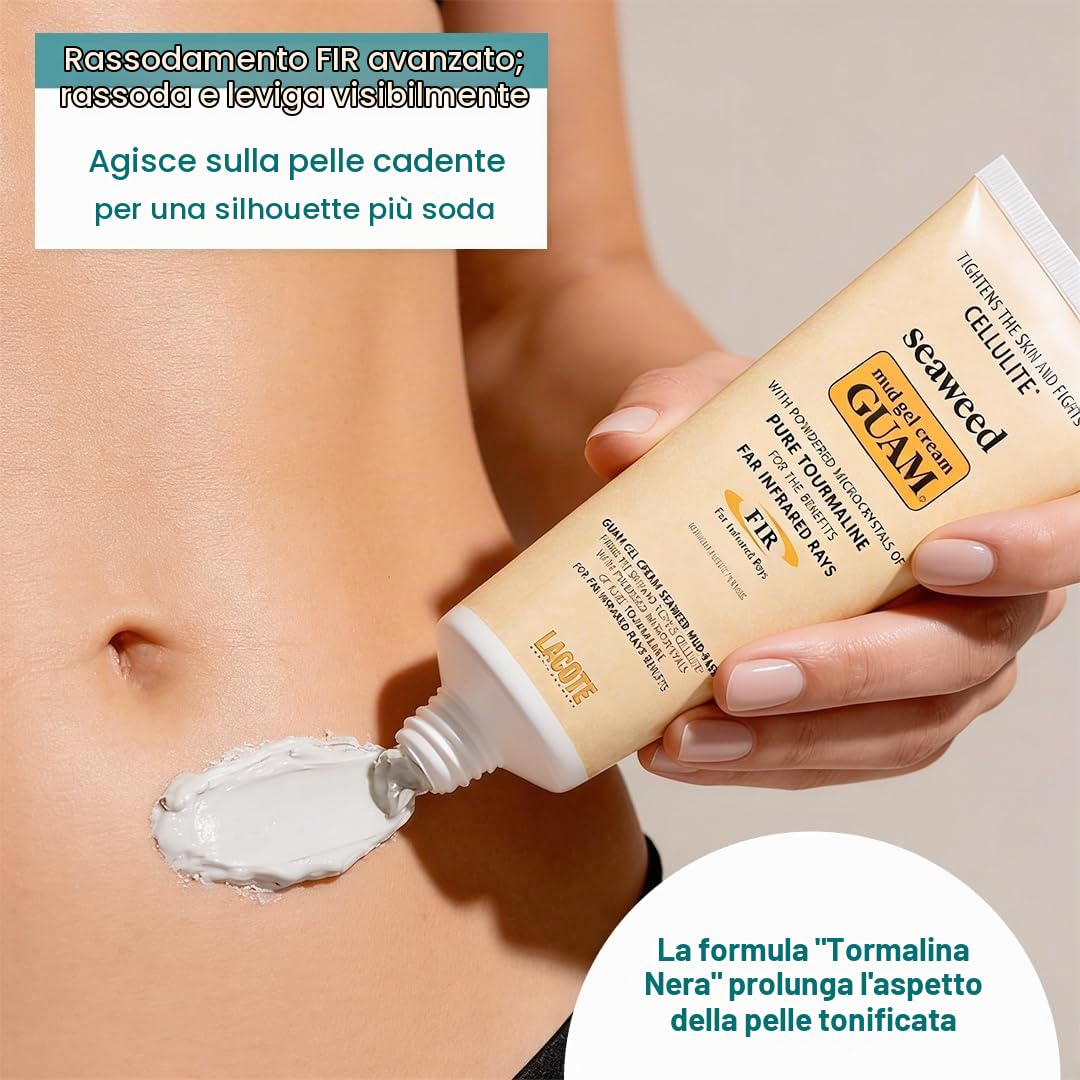 Guam Tourmaline F.I.R. Crema Gel Fanghi d'Alga 200 ml