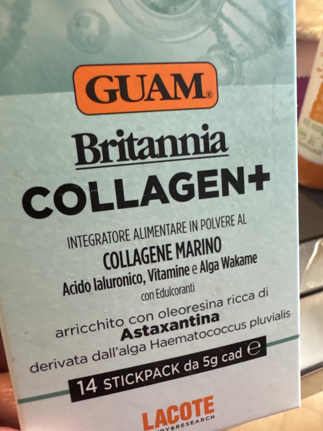 Guam Britannia Collagen+ Integratore 14 Bustine 5 g Marino