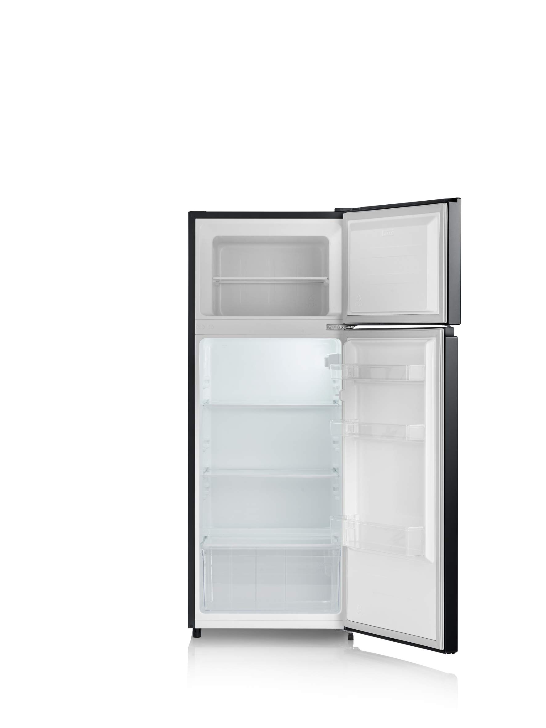 Severin DT 8762 frigorifero doppia porta nero 206 l