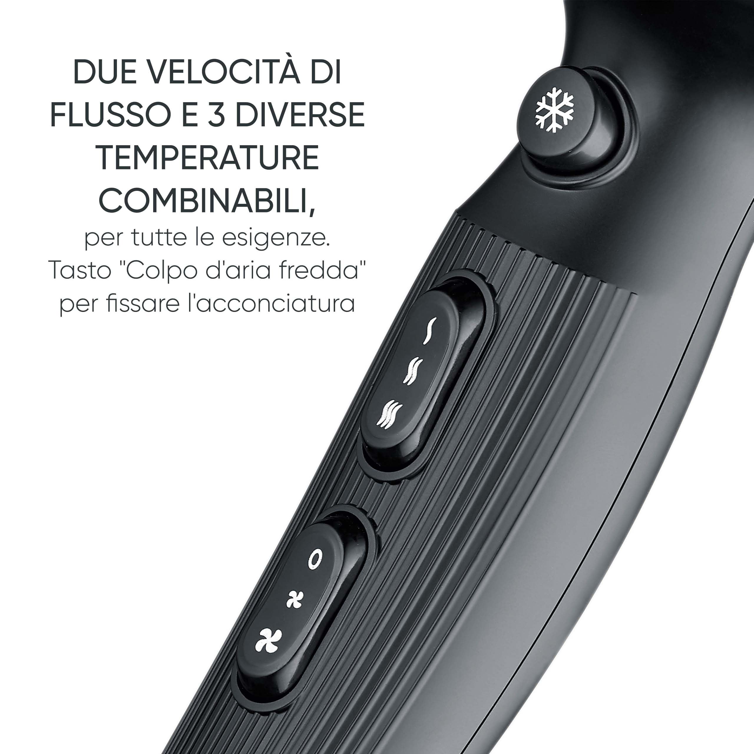 Severin HT 0167 asciugacapelli professionale 2300W nero ionico
