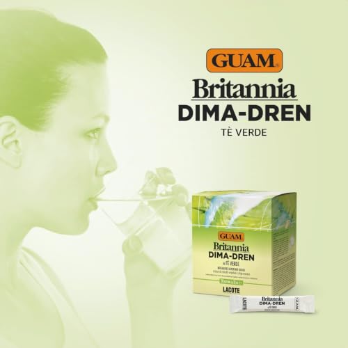 Guam Dima-Dren Tè Verde Integratore 30 Bustine 360ml Drenante