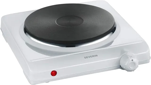 Severin DK 1091 fornello elettrico bianco 1500 W 18 cm