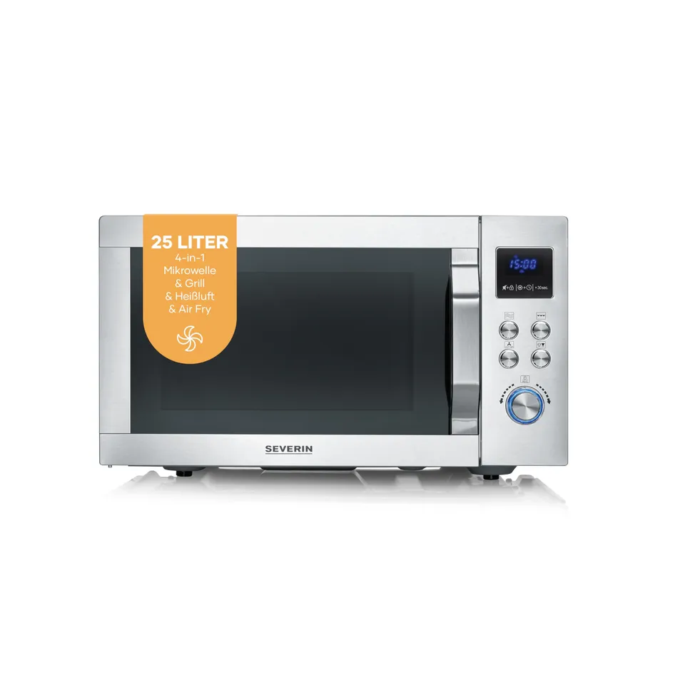 Severin MW 7918 Microonde Grill 900W Acciaio