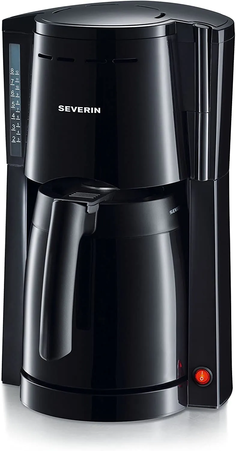 Severin KA 4123 caffettiera automatica termica 800W nero