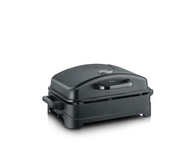 Severin 8597 Barbecue Elettrico 2300W con Coperchio