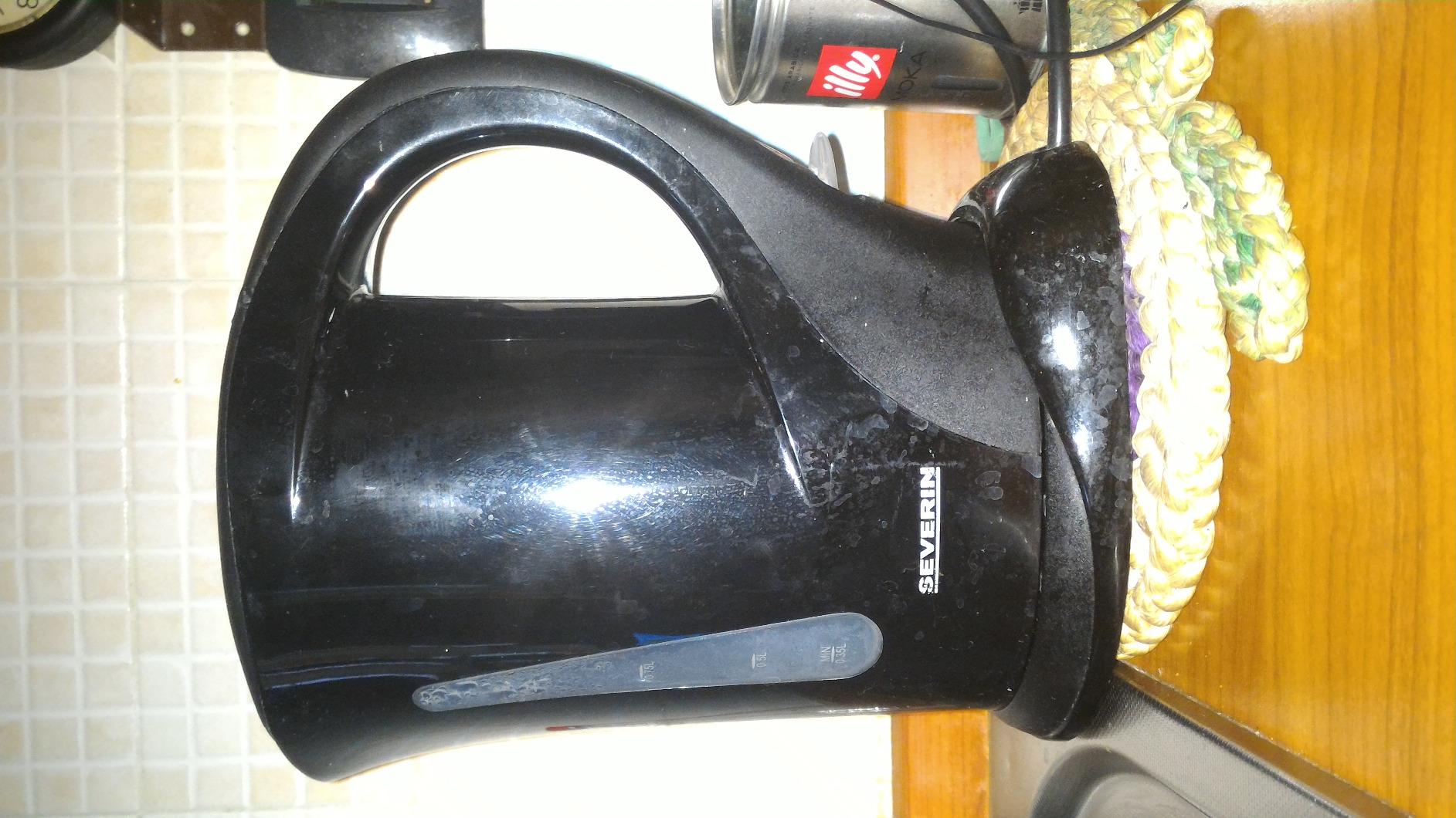 Severin WK 3363 bollitore elettrico 1L nero 1000W