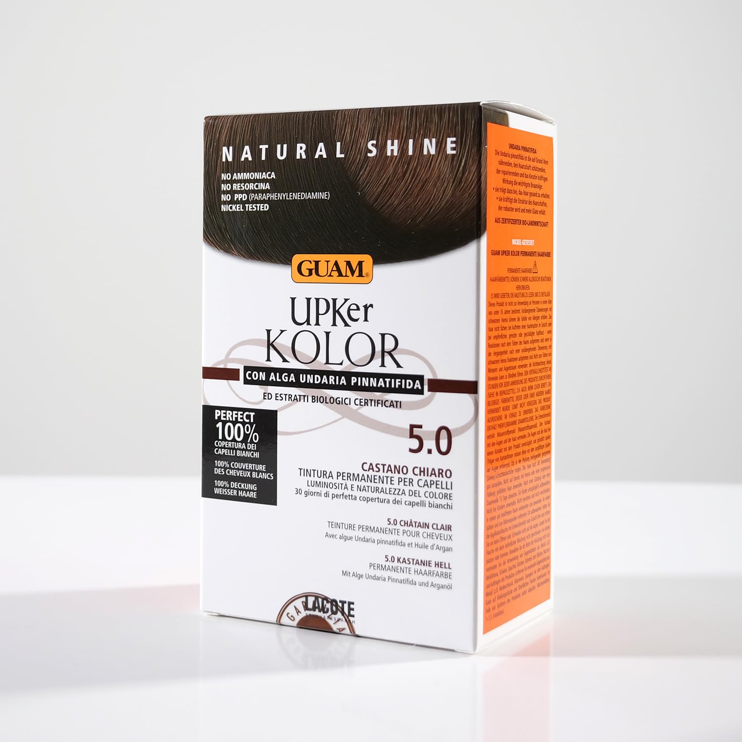 Guam Upker Kolor Tinta Capelli 5.0 Castano Chiaro