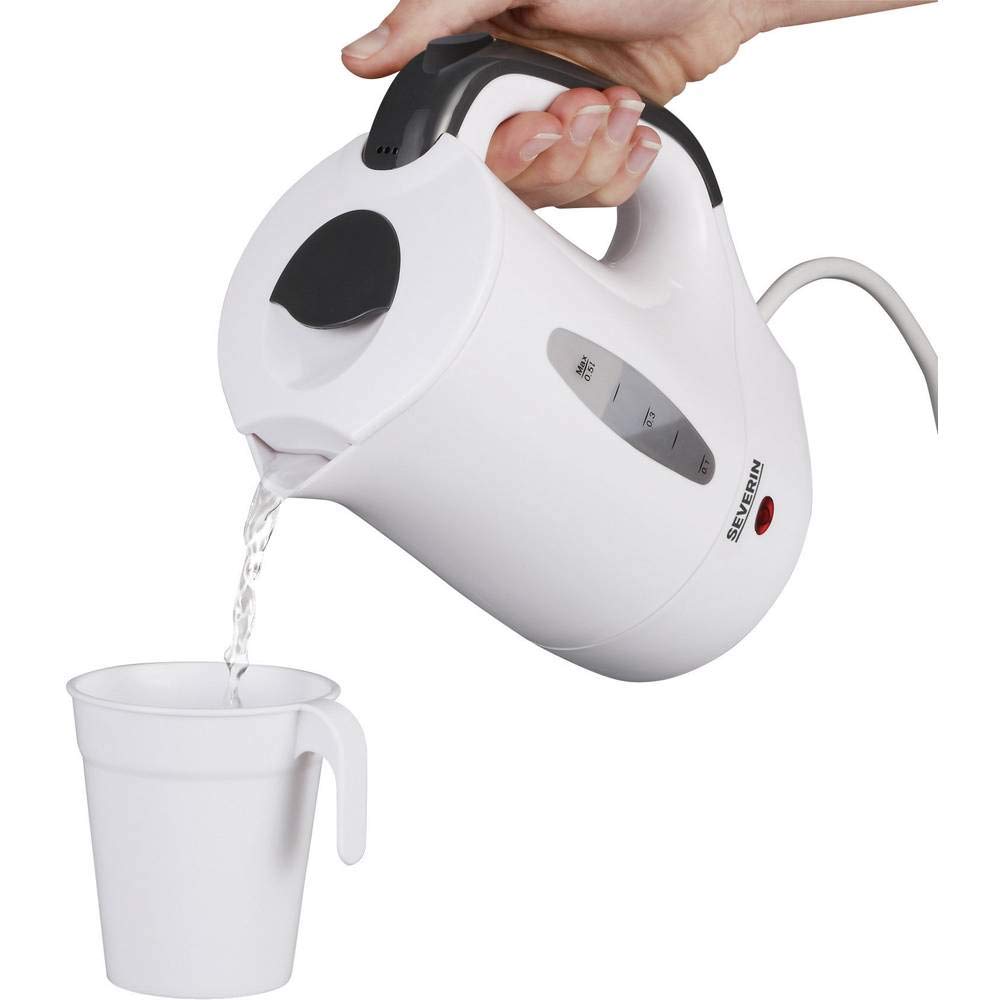 SEVERIN WK 3644 bollitore viaggio 0,5 L 650W bianco