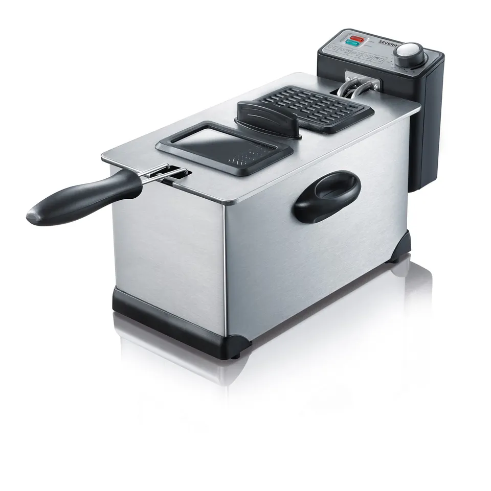 Severin FR 2431 friggitrice elettrica 3 litri inox