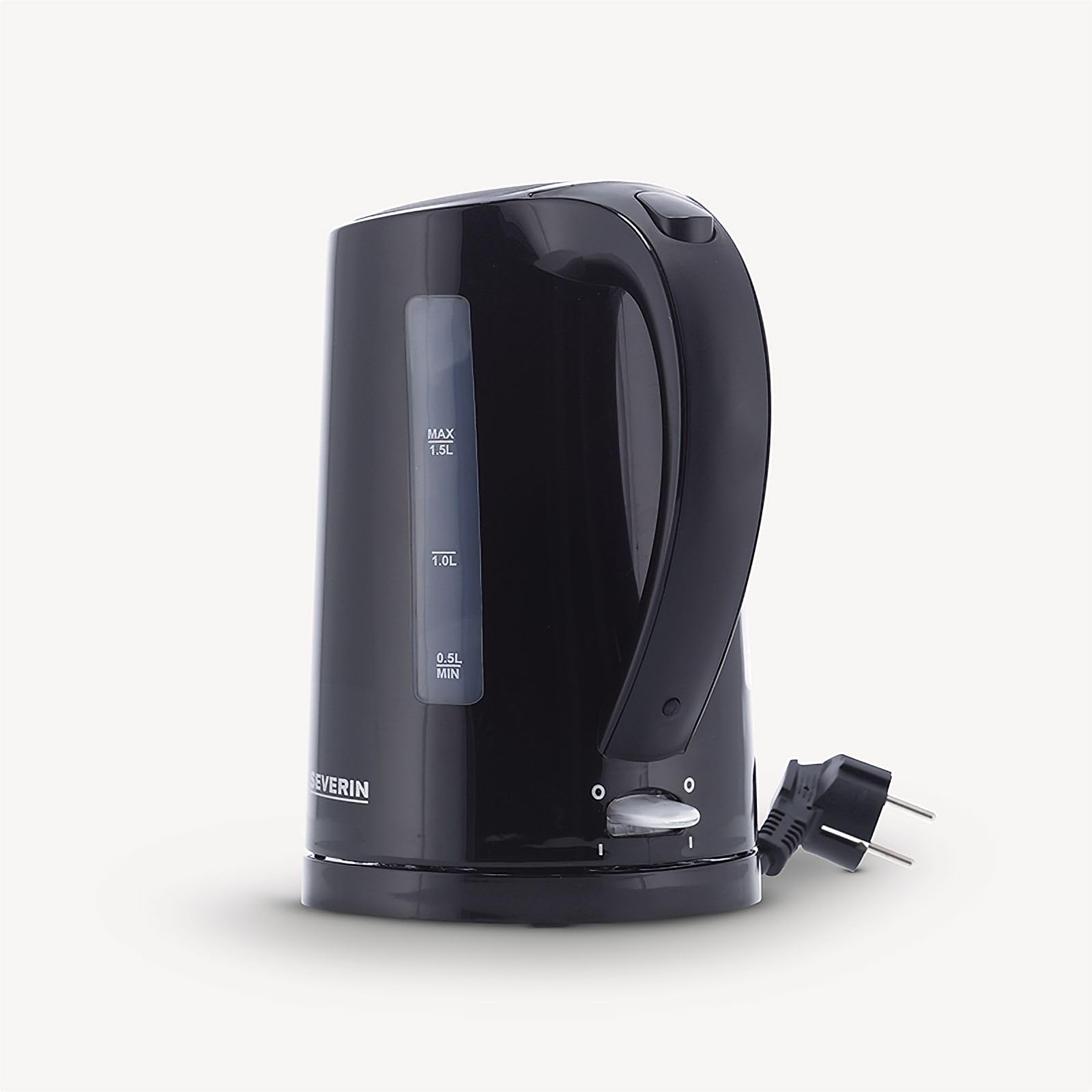 Severin WK 3498 Bollitore Elettrico Nero 1,5 L 2200 W