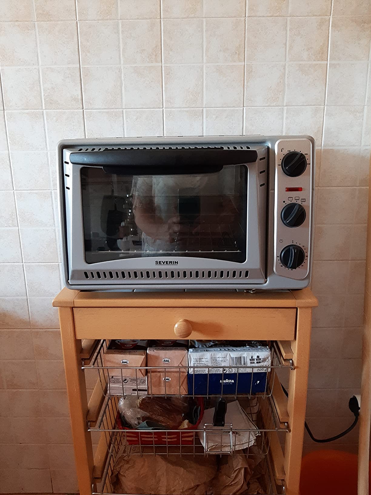 Severin TO 2045 fornetto elettrico 20L argento 1500W