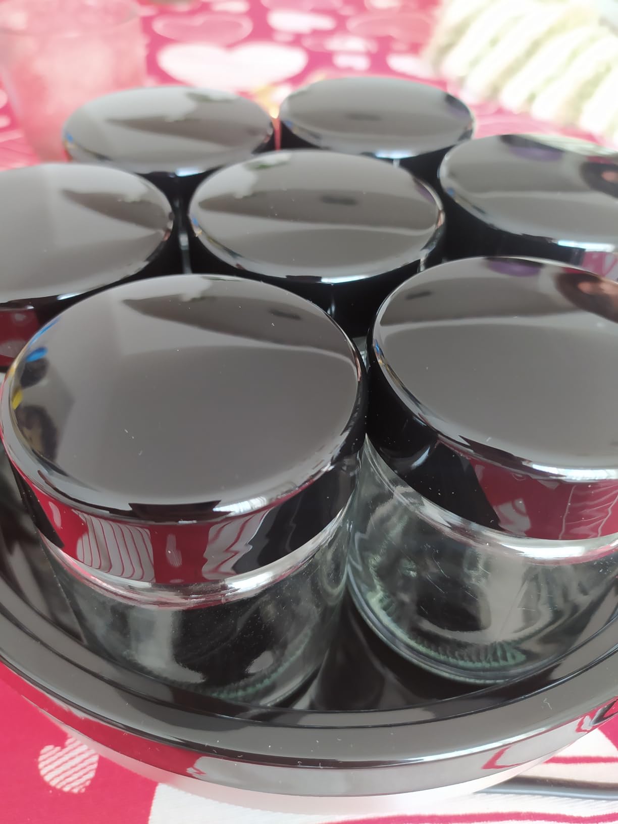 Severin JG 3521 Yogurtiera 7 Vasetti Vetro Display LED Nero