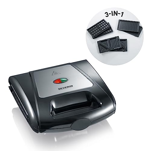 Severin SA 2968 Tostiera Grill Waffle 3in1 1000 W