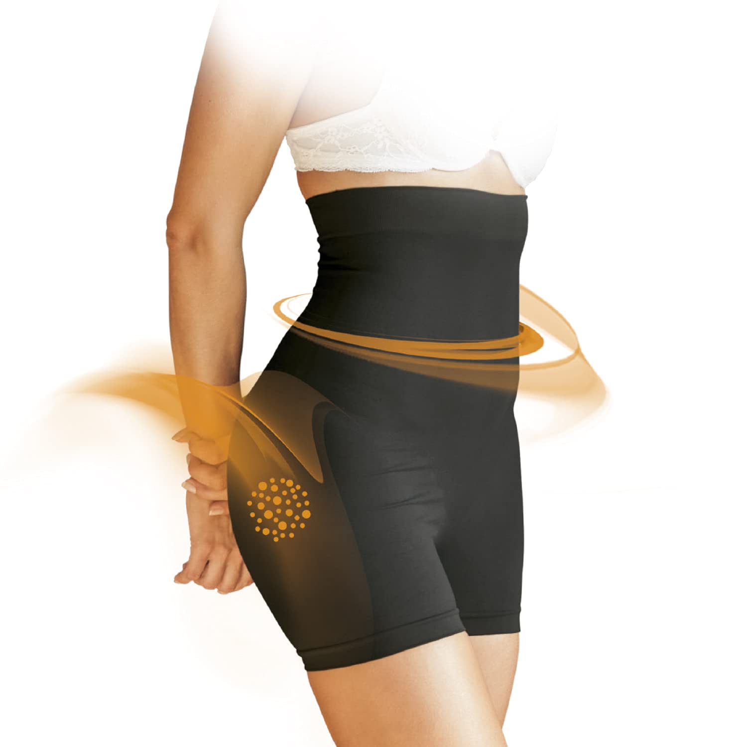 Guam Fibramar Leggings & Top panty nero L/XL alghe e caffeina