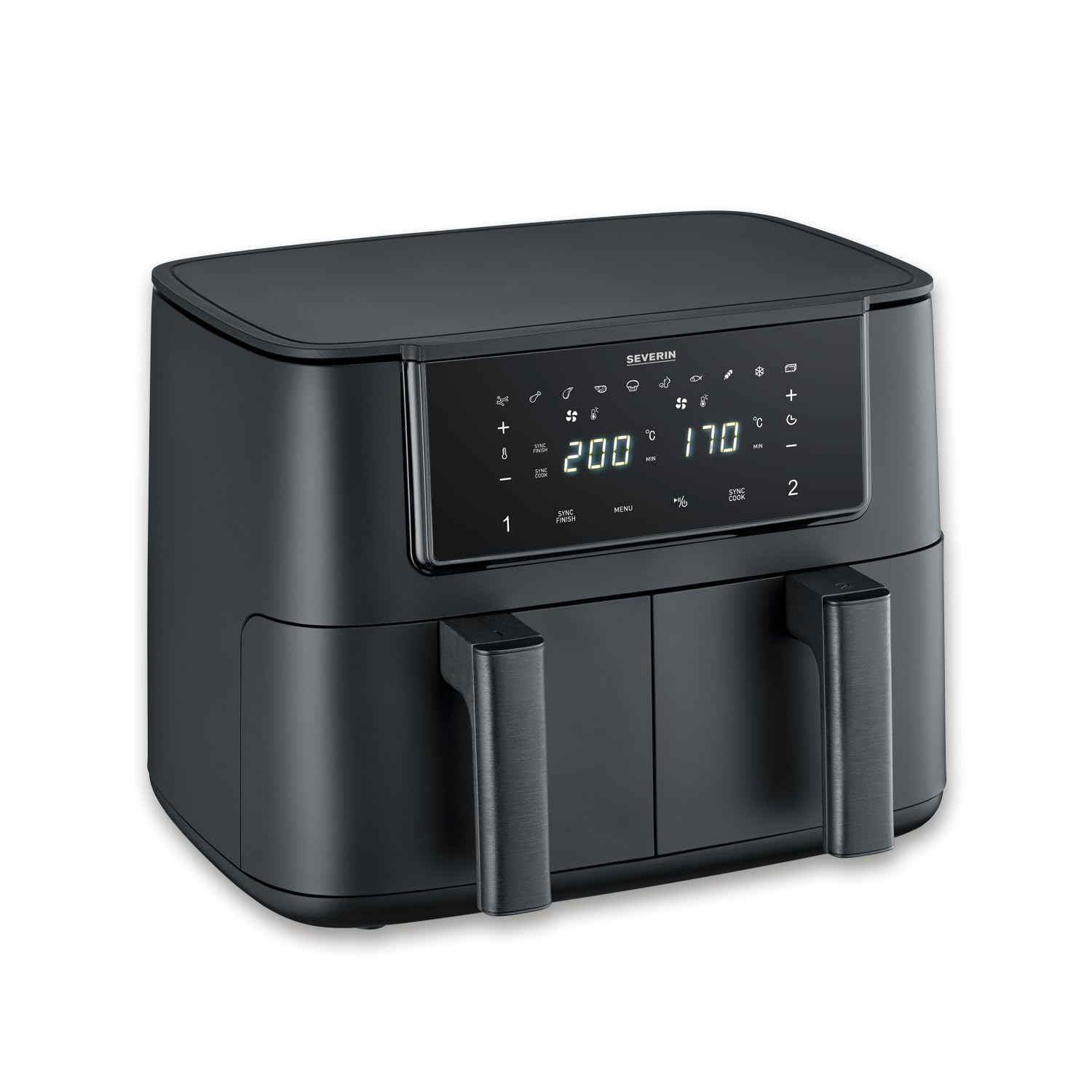 Severin FR 2463 friggitrice ad aria 8L Dual Zone 2600W 11 programmi