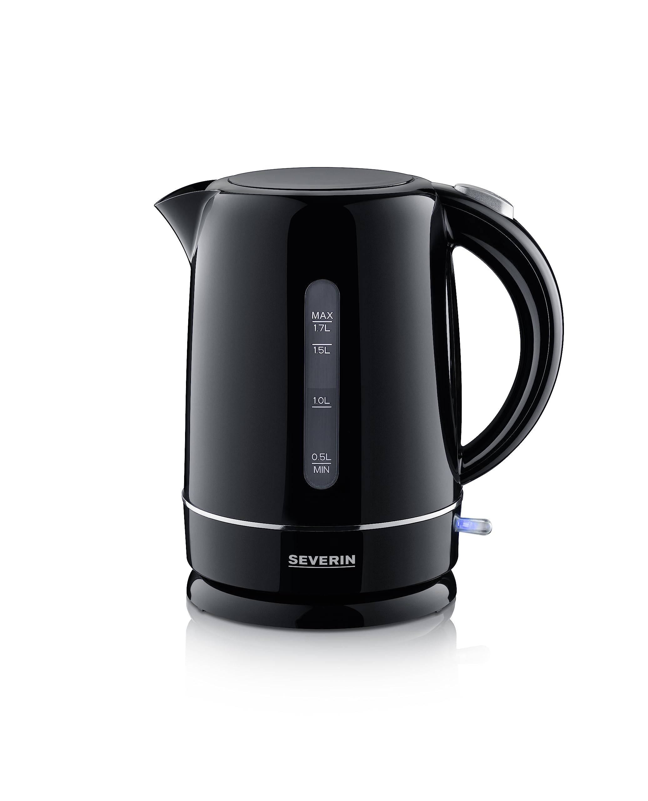 Severin WK 3498 Bollitore Elettrico Nero 1,5 L 2200 W