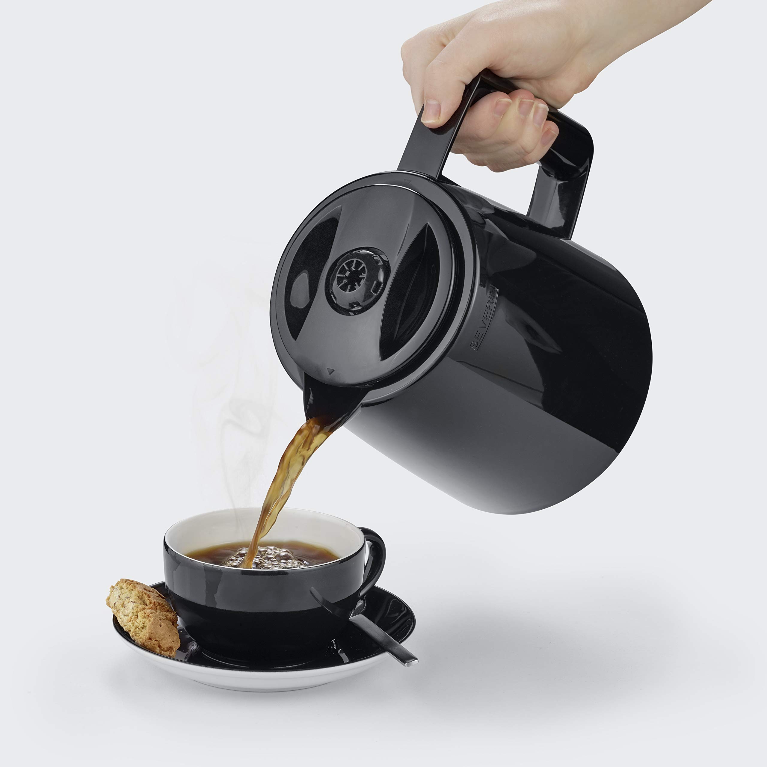 Severin KA 9308 Macchina Caffè Filtro 2 Caraffe Termiche