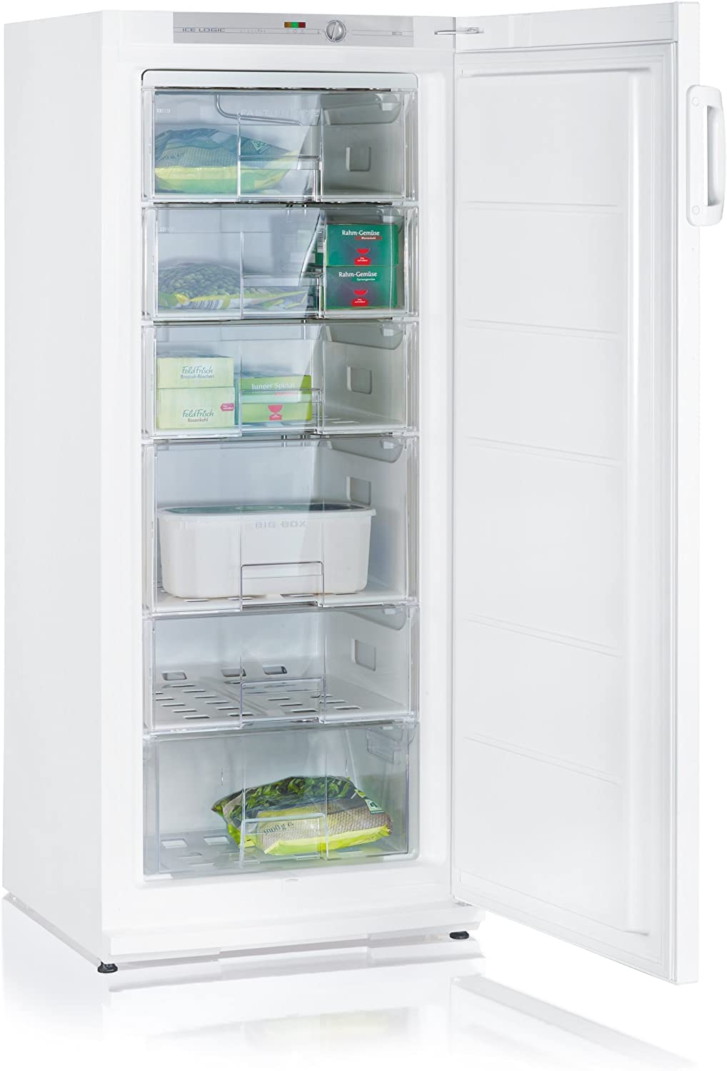 Severin KS 9799 Congelatore Verticale Bianco 196L A++