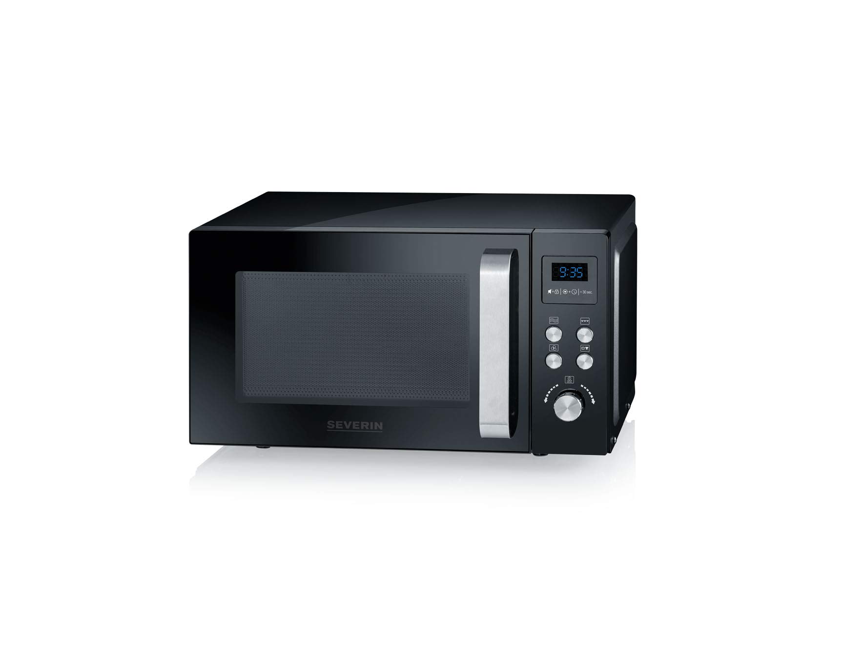 Severin MW 7752 Microonde 3in1 Grill 25 L Nero Pizza