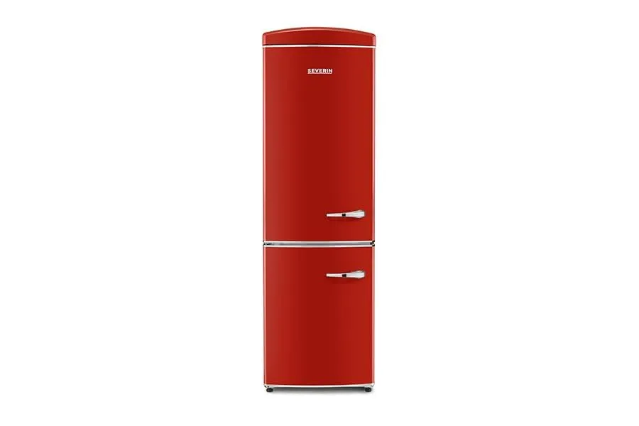 Severin RKG 8887 frigorifero combinato rosso 315 L NoFrost