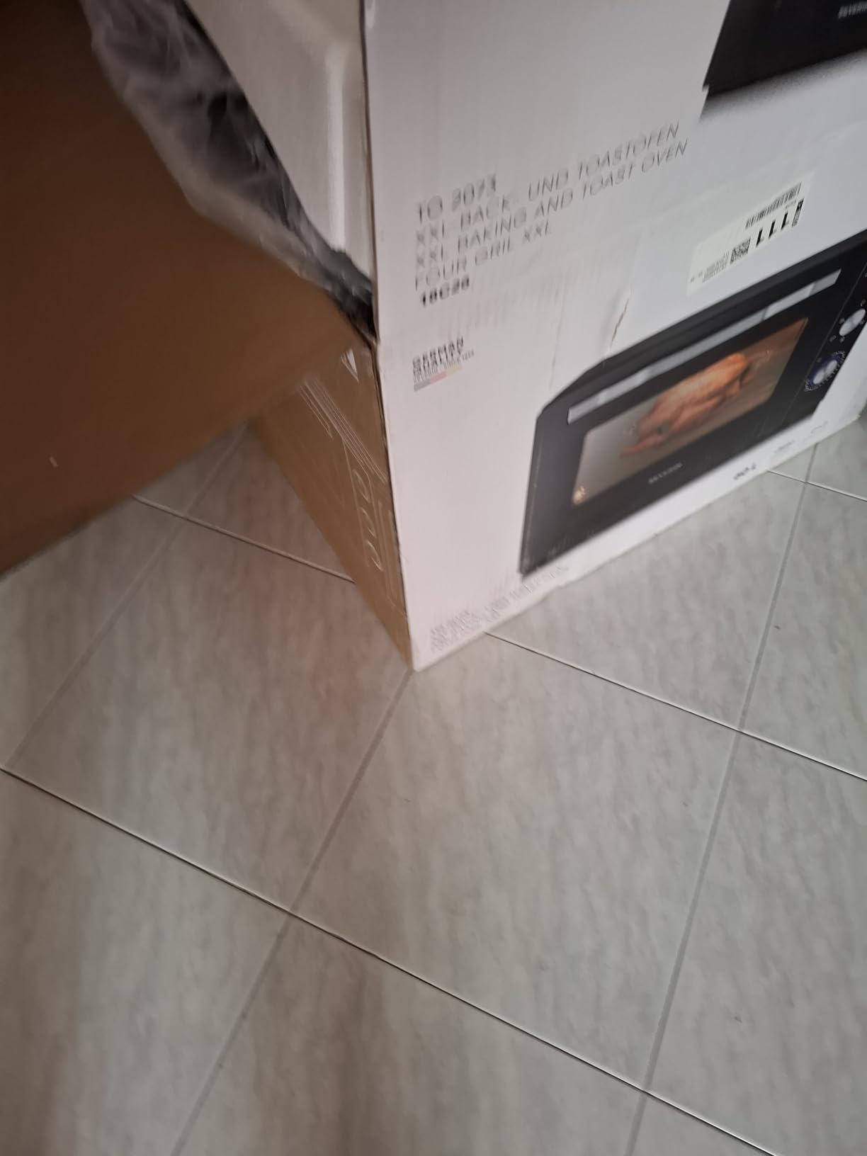 Severin Forni e microonde TO 2073 forno elettrico XXL 60L nero