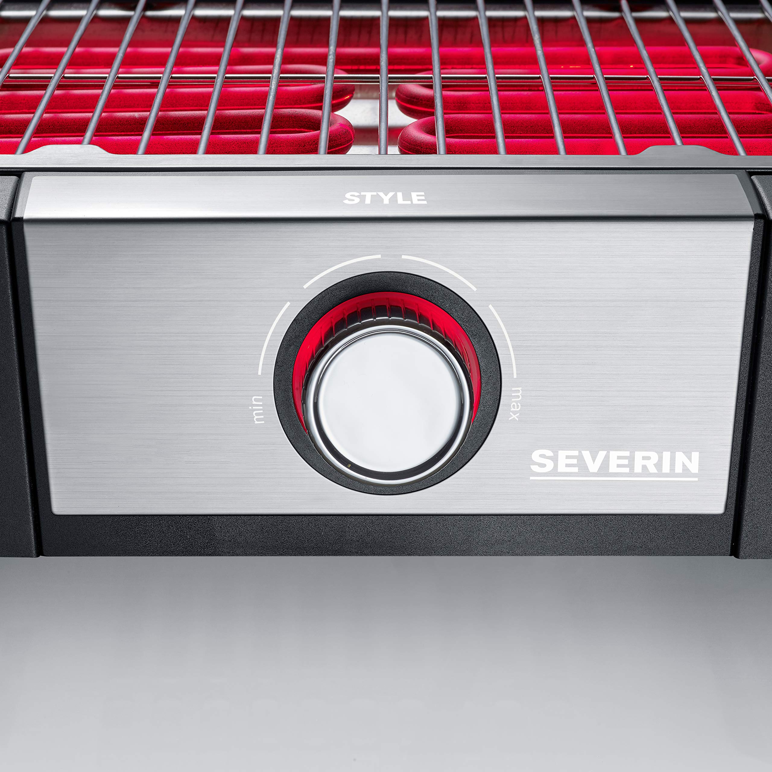 Severin PG 8116 Barbecue Elettrico con Stand Nero 2500 W