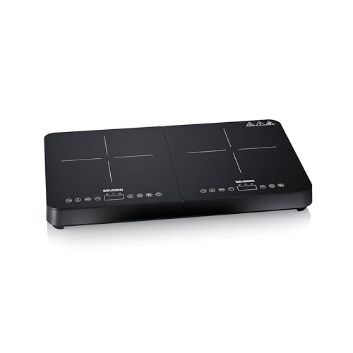 Severin DK 1028 piastra a induzione doppia 3400W nera