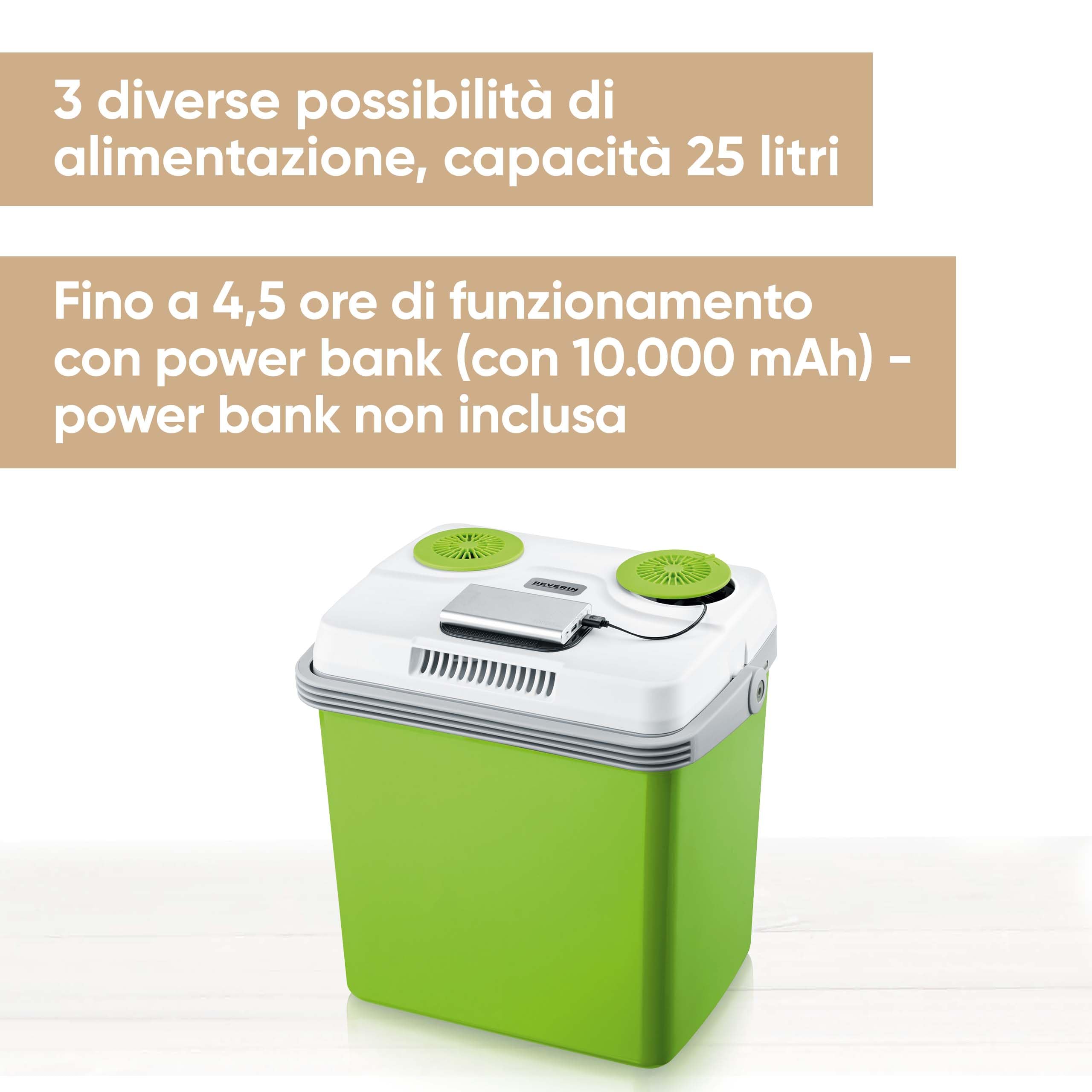 Severin KB 2923 frigo portatile 25L caldo-freddo USB+12V