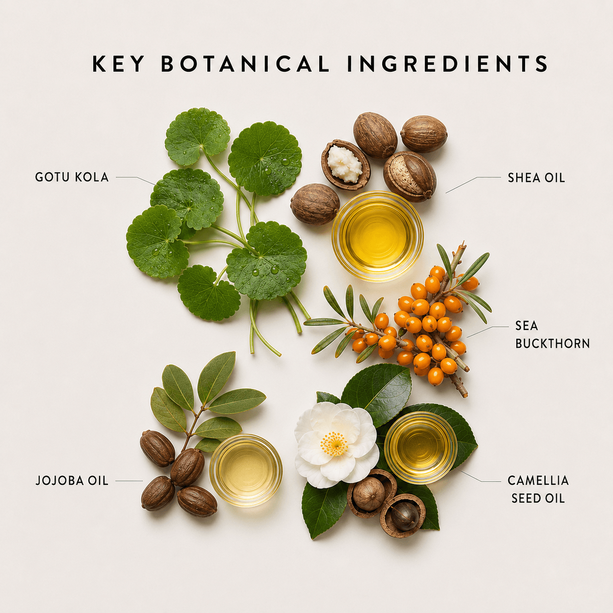Merindah Botanicals Face Care Elixir siero viso idratante
