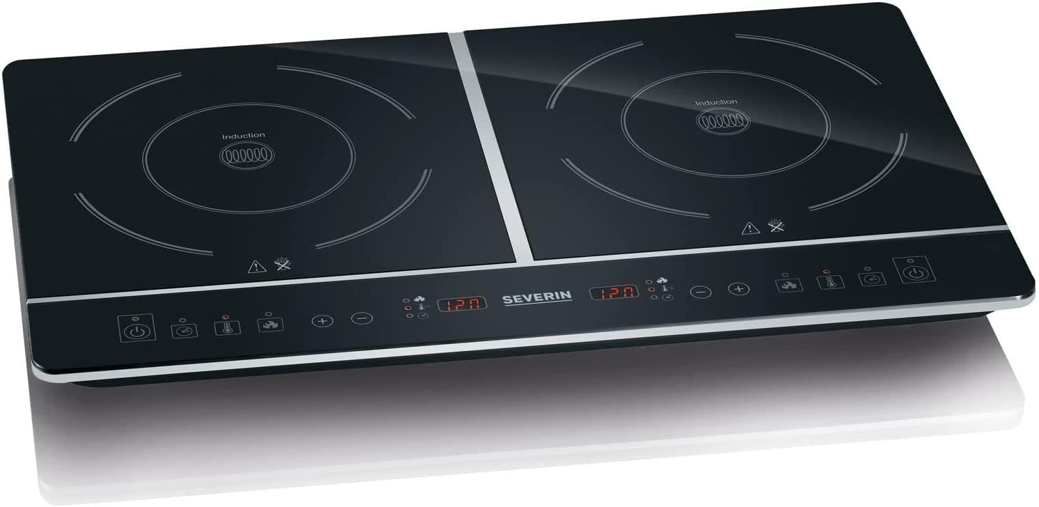 Severin DK 1031 Piastra Induzione Doppia 3400 W Touch
