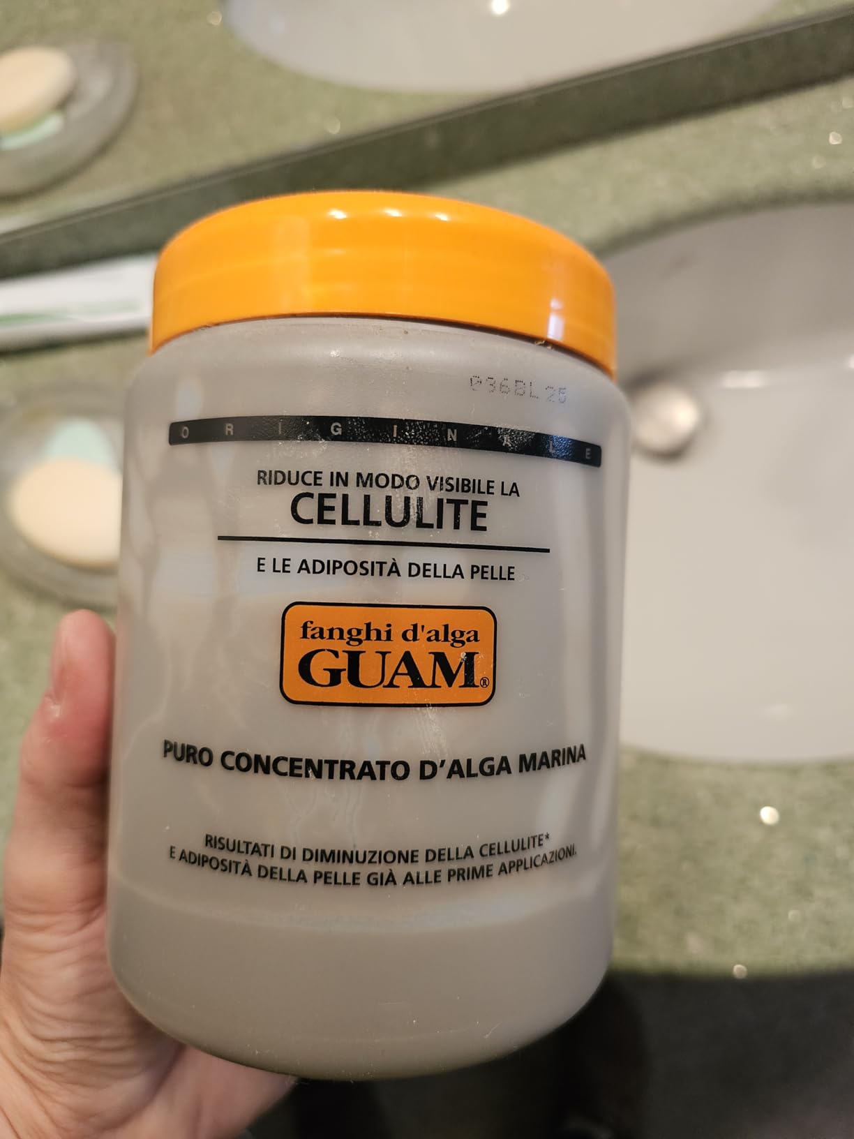 Guam Fanghi d'Alga Fango Anticellulite 1 kg Formula Classica