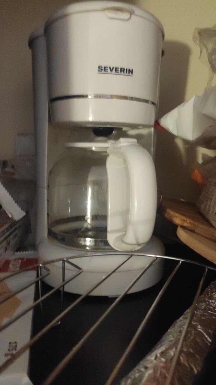 Severin KA 4323 macchina caffè americano bianco 1,25 L filtro lavabile