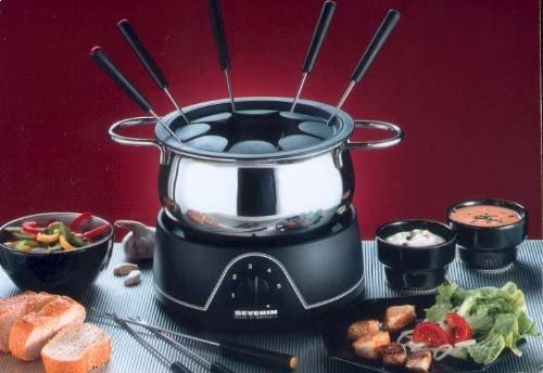 Severin SEV2400 fonduta elettrica inox 8 forchette