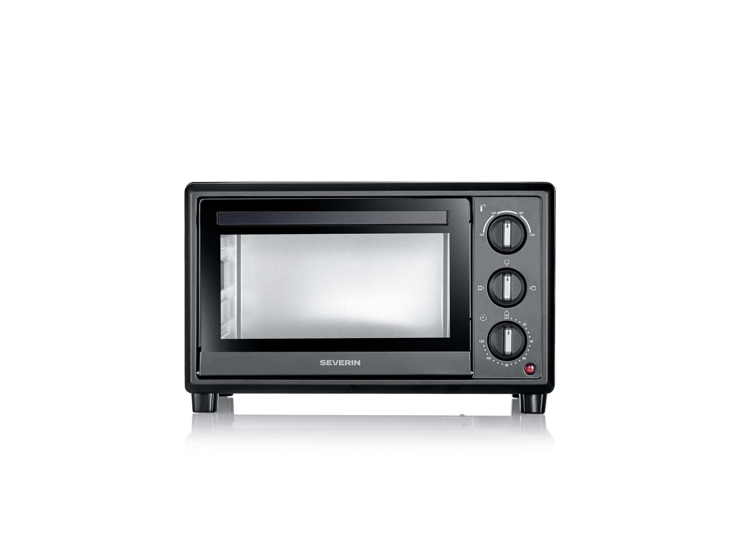 Severin Fornetto Elettrico 20L Mini Forno 1600W Nero Timer 120