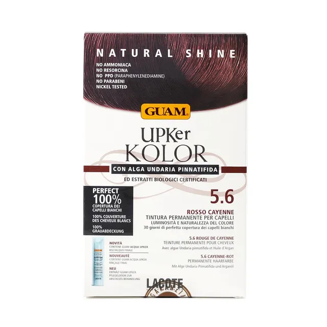 Guam Upker Kolor 5.6 Tinta Capelli Rosso Cayenne
