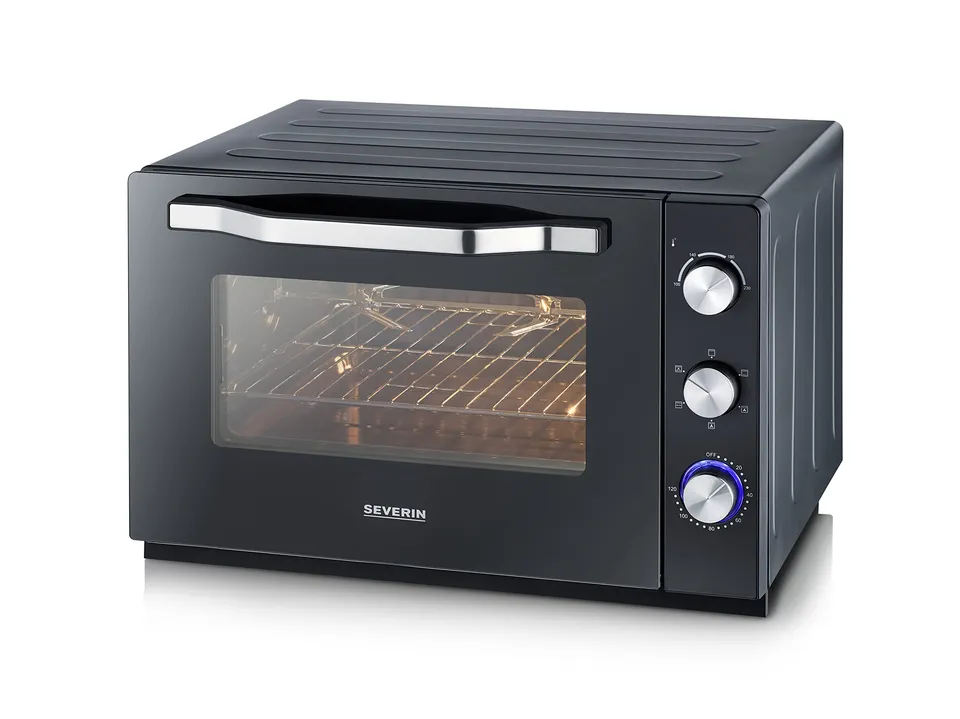 Severin Forni e microonde TO 2073 forno elettrico XXL 60L nero