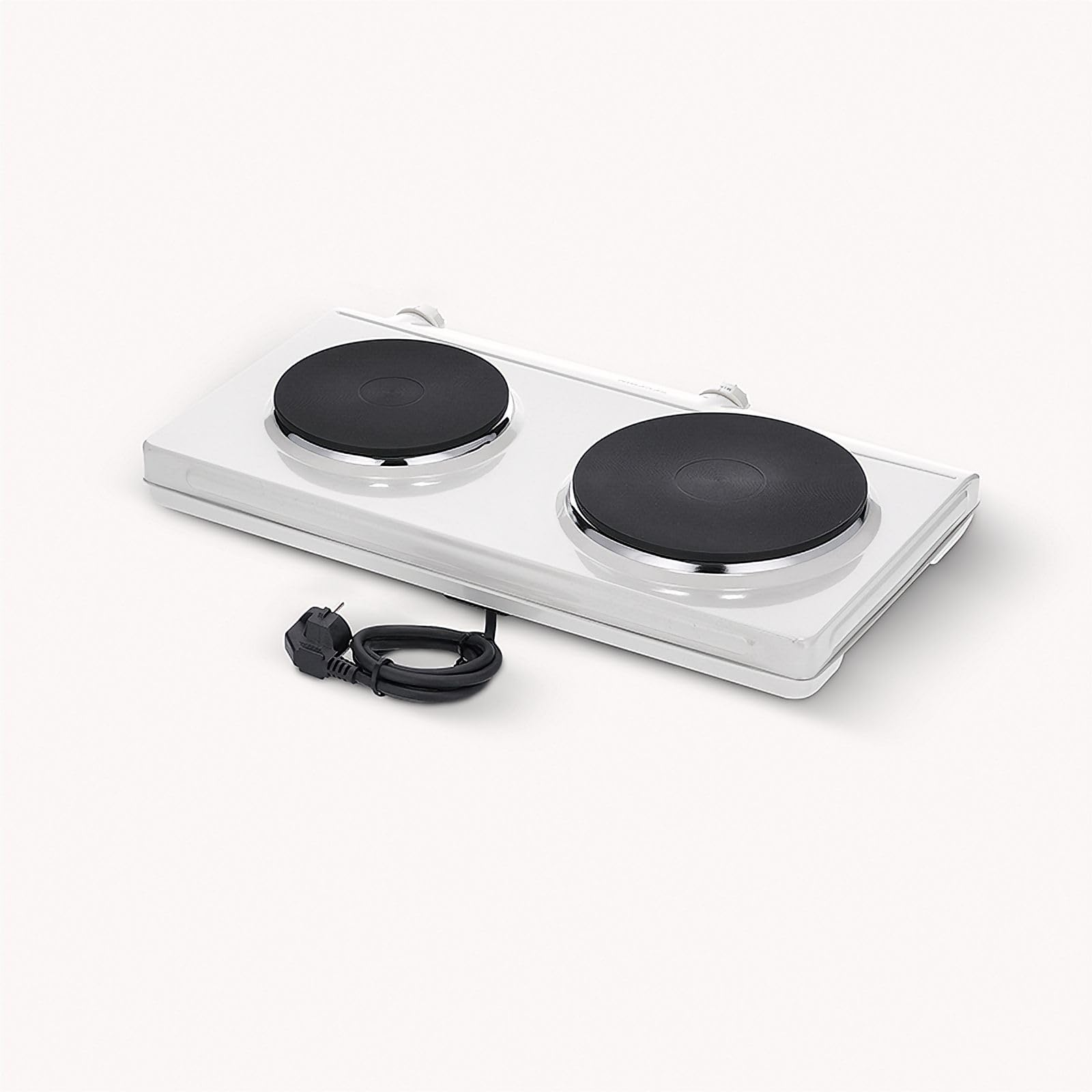 SEVERIN DK 1042 fornello doppio 2500W piastra bianca
